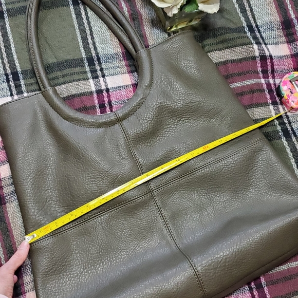 NWOT- Calais Olive Green Tote - Picture 3 of 9